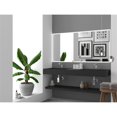 thumbnail image 5 of Pemberly Row 60" Stone Wall-Mounted Bathroom Sink in Matte Black, 5 of 7