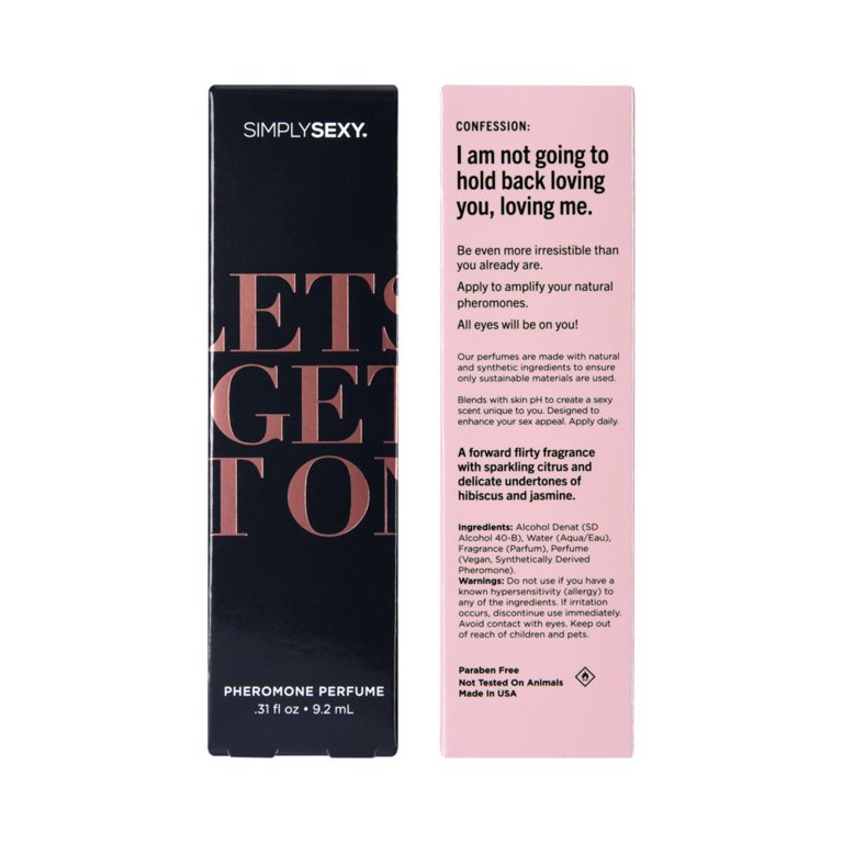 Simply Sexy Lets Get It on - Pheromone Perfume - .31oz | 9.2ml