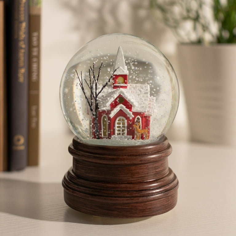 Ashfield & Harkness Sanctuary Church Decorative Snow Globe Ashfield & Harkness Sanctuary Church Decorative Snow Globe