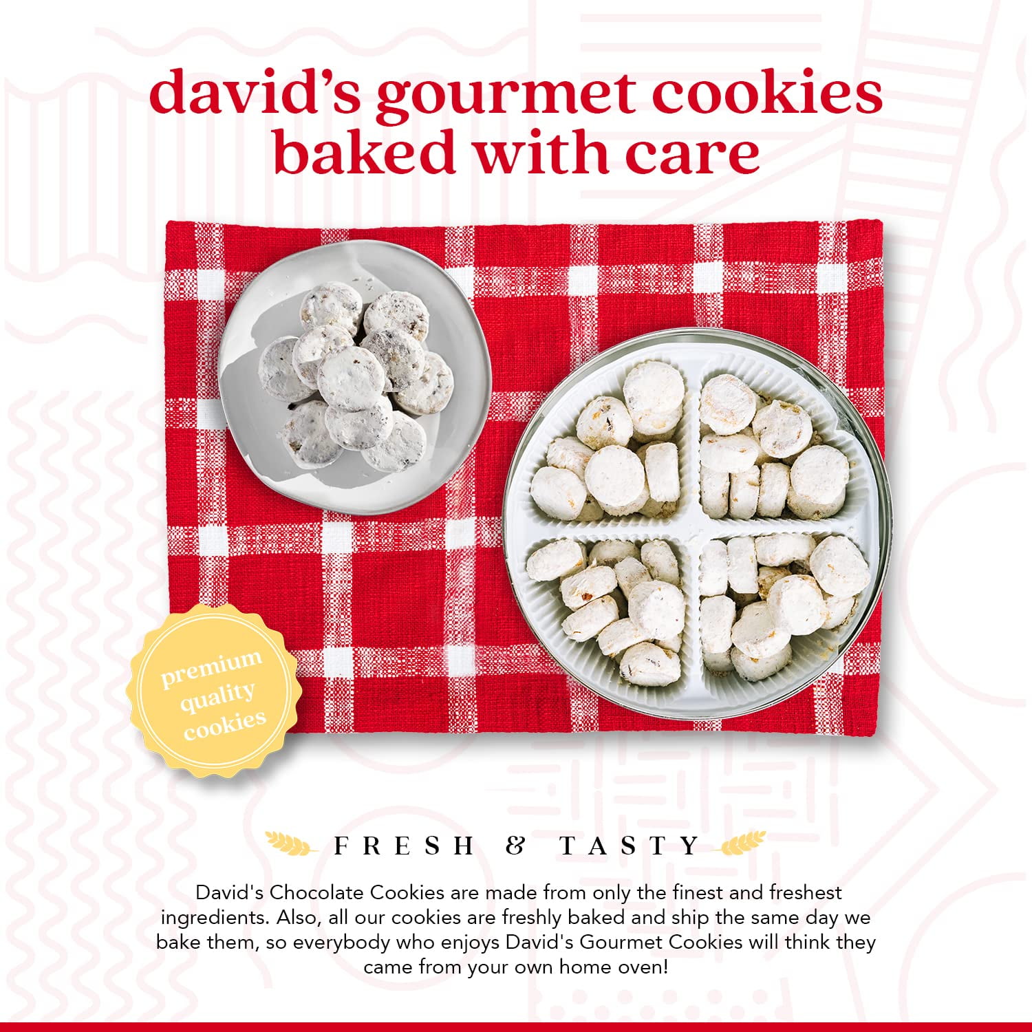 David's Cookies Butter Pecan TMA3&nbsp;Meltaways 907g