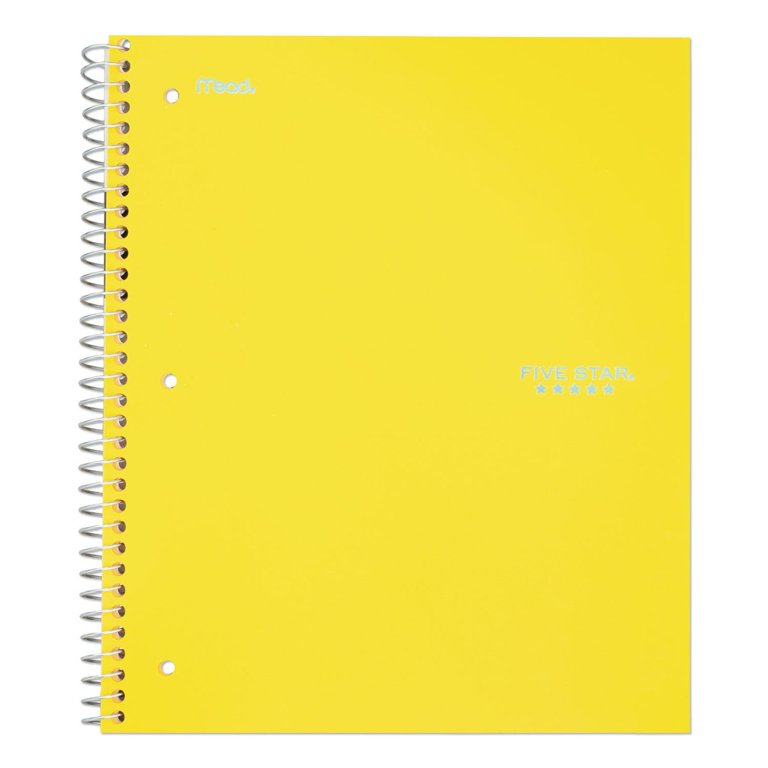 Mead MEA06190, 1-Subject, Durable Graph Ruled Notebook