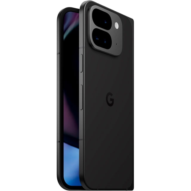 Google Pixel 9 Pro Fold - Teléfono inteligente Android desbloqueado con Gemini - Sistema avanzado de triple cámara trasera - Pantalla plegable - Video manos libres - Obsidia