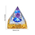 thumbnail image 3 of Cristales Resina epoxi Orgonita Pirámide Orgón Generador de energía Adornos curativos Likrtyny Para estrenar, 3 of 6
