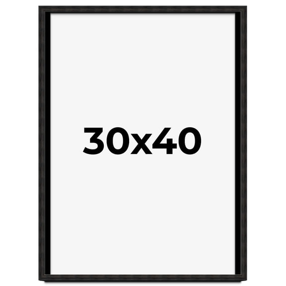 30x40 Shadow Box Black Rustic Barnwood Display Frame 1.125 Inch Deep 0.875 Inch Moulding Width