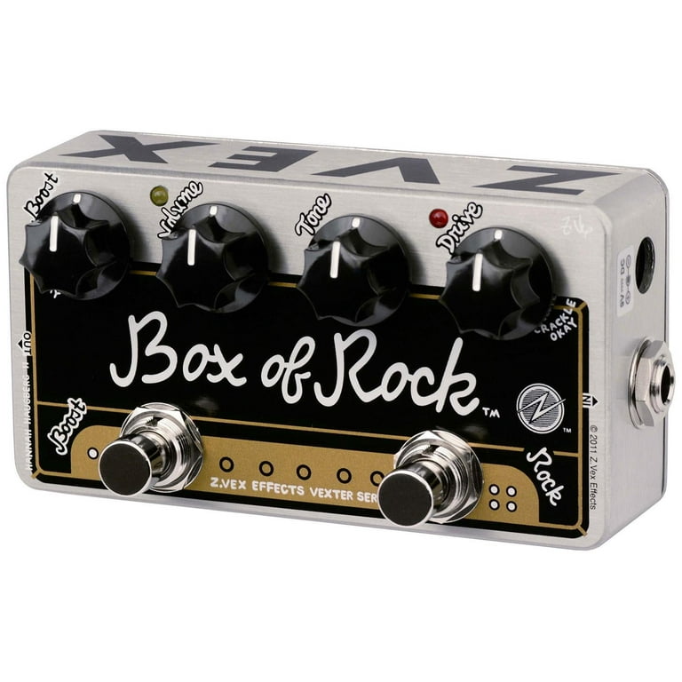 ZVex Effects Vexter Box of Rock Distortion Guitar Effect Pedal