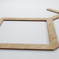 thumbnail image 4 of Ekena Millwork 39 "W x 23 3/8"H x 3/8"T Large Cameron Decorative Fretwork Wood Wall Panels, Red Oak, 4 of 6