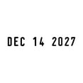 thumbnail image 3 of Trodat Professional 4.0 5030 Self-Inking Office Date Stamp, Black Ink - Impression Size 1-5/8” x 3/8”, 3 of 11