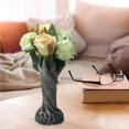 thumbnail image 3 of Yuarrent Florero de resina, maceta decorativa, muebles creativos para troncos de árboles, decoración artesanal hecha a mano para el hogar, sala de estar Decoración del hogar blanco Yuarrent HA040524-01, 3 of 6