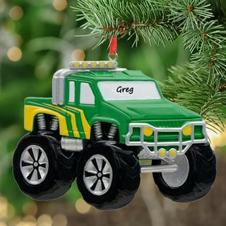 MONSTER TRUCK - Personalized Ornament My Personalized Ornaments