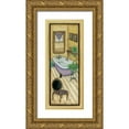 thumbnail image 1 of Lewis, Kim 8x14 Gold Ornate Wood Framed with Double Matting Museum Art Print Titled - Purple Tub, 1 of 4