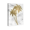 thumbnail image 2 of Wynwood Studio Floral and Botanical Wall Art Canvas Prints 'Palm Tree Gold III' Trees - Gold, White, 2 of 5