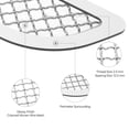 thumbnail image 5 of APS Compatible with Chrysler 300 300C 2011-2014 Lower Bumper Stainless Steel Chrome Mesh Front Grill Grille Insert R76301R, 5 of 7