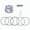 150-160, variant on YinXiang 4 Valve YX 160cc or YX 170cc Piston kit for dirt bike/pit bike use