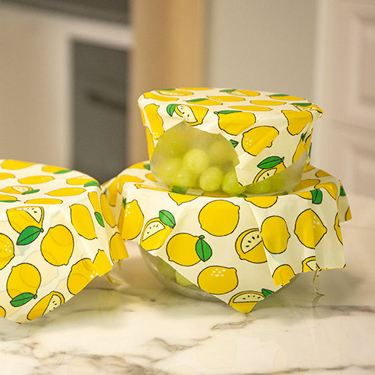 Bees Wax Wraps Reusable Reusable Wrap Set For Sandwich 3Pcs Zero