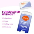 thumbnail image 6 of Lume Whole Body Women’s Deodorant - Invisible Cream Stick - Aluminum Free - Soft Powder - 2.2oz, 6 of 11