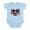 Sky Blue, variant on CafePress - Zombie Hunter Infant Bodysuit - Baby Light Bodysuit, Size Newborn - 24 Months