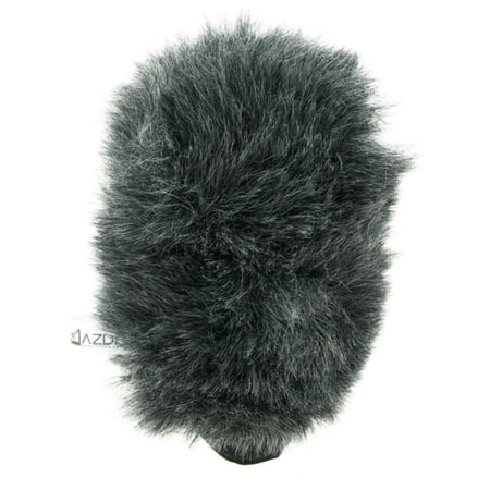 Azden SWS-CX Furry Windshield Cover for SGM-250CX and SGM-250MX Microphones (Gray)
