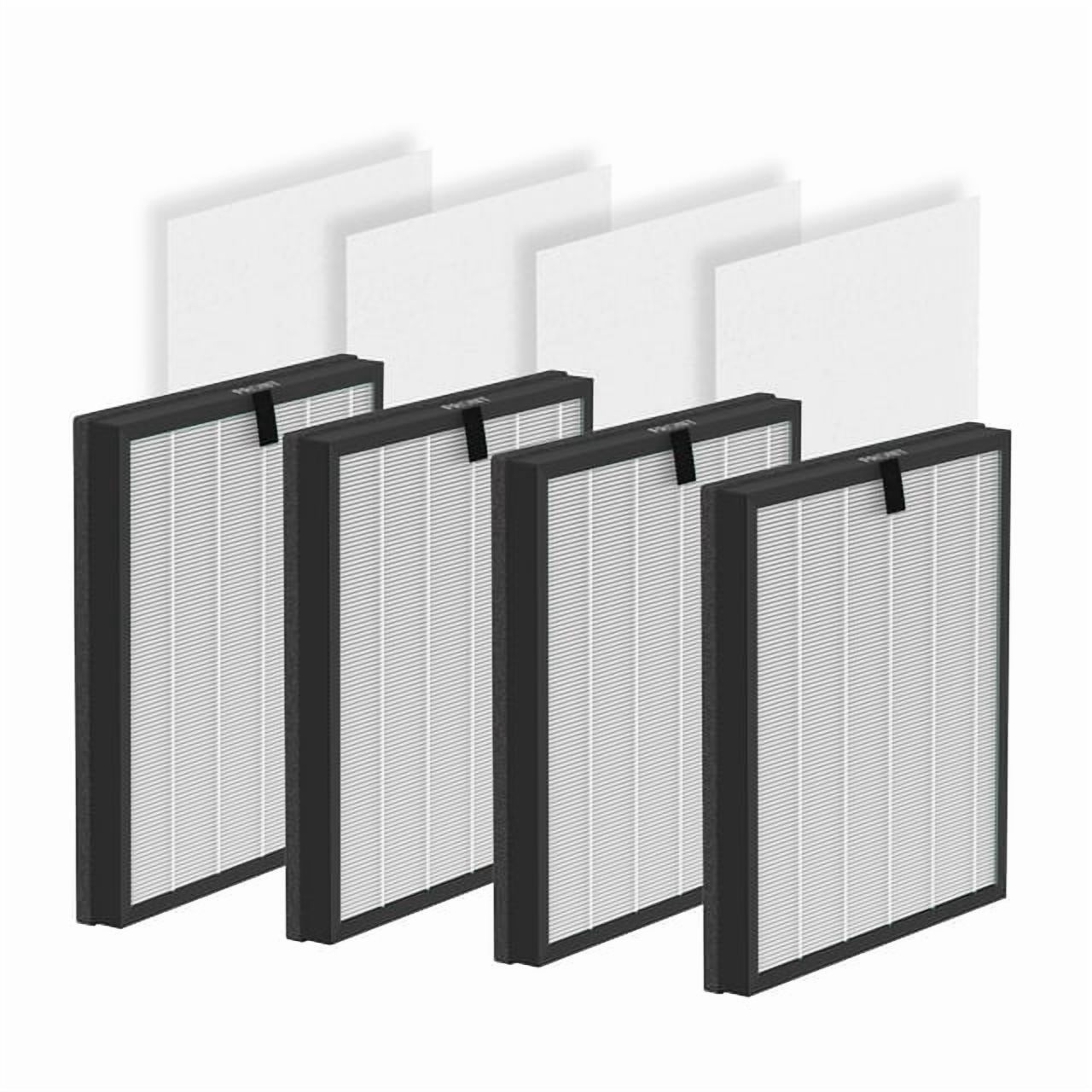 2 Pack of Enhanced HY4866 True HEPA Replacement Filters Compatible With MORENTO/WESTHEY Air Purifier,YIOU M1 Air Cleaner Purifier