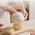 thumbnail image 3 of CanGonggg Function Meat Grinder 350ML Meat Grinder Multifunction Food Processor Used For Dough Stirring Onion Meat Fruits Garlic Vegetables Baby Food Clever Gadgets Nutrition Chopper 5 in 1 Market, 3 of 7