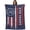 Blue, variant on Anniversary USA Flag Blanket Soft Cozy Warm Throw Blanket for Couch, Plush Fuzzy Flannel Blankets for Sofa, American Flag Blue Red Bed Blankets Lightweight Gifts for Women, 40"x50"