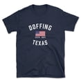 thumbnail image 1 of Doffing Texas Patriot Men's Cotton T-Shirt, 1 of 1