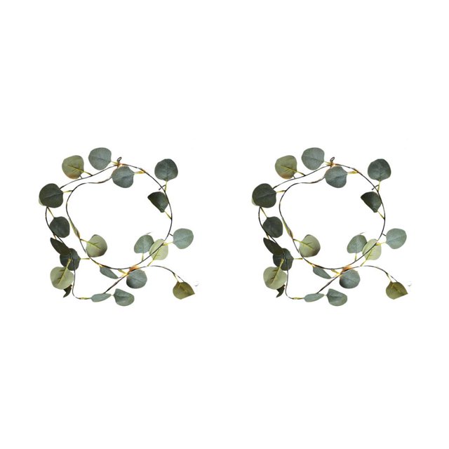 Advancent Lámpara de decoración de luces de cadena, suministros de vacaciones, plástico, adorno decorativo falso multiusos para patio, luces 20*15*5cm 2piezas