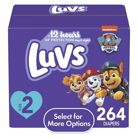 UPC: 0030772035245 | Luvs Diapers Size 2 264 Count (Select for More Options)