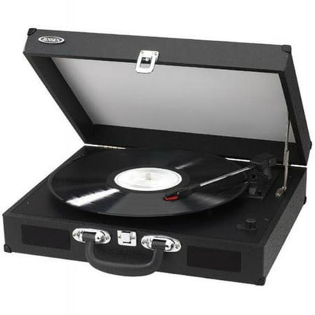Spectra Merchandising - Portable 3-Speed Turntable w/ (Best All In One Turntable)