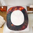 thumbnail image 5 of Castle Fairy Red Fire Phoenix Queen Sheet Sets for Child Teens,Animal Bed Set, 5 of 7
