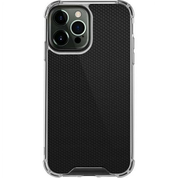 Skinit Textures Black Hex iPhone 13 Pro Max Clear Case