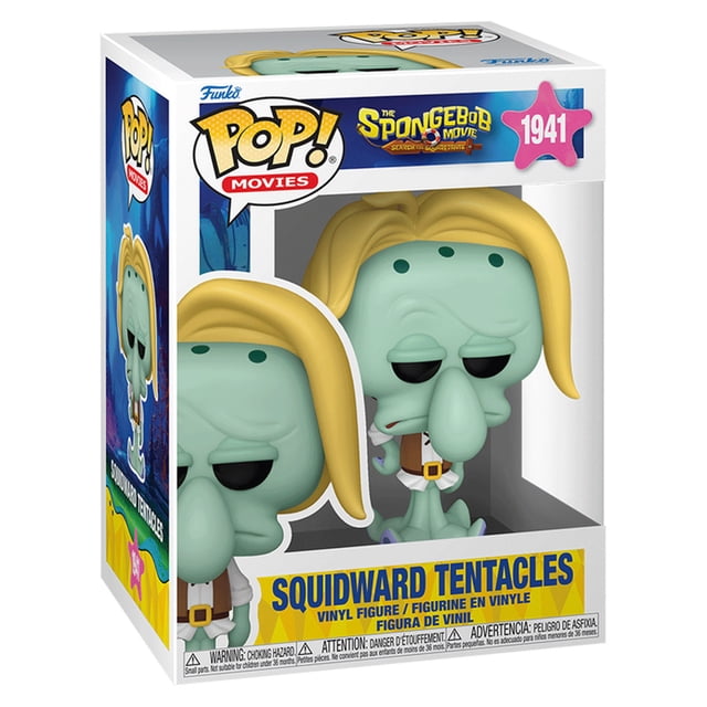 Figura Coleccionable Funko Pop Movies Bob Esponja En busca de los pantalones cuadrados Calamardo 1 Pieza