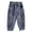 Blue, variant on NIEWTR Boys Jeans Straight Wide Leg Denim Trousers Comfortable Playwear Spring Loose Casual Big Youth Kids Pants