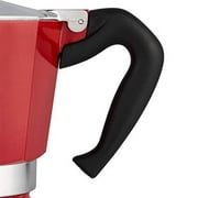 Bialetti 6 Cup Moka Stovetop Espresso Maker, Red