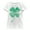White, variant on Girl's Lost Gods St. Patrick's Day Lucky Retro Shamrock  Graphic Tee Mint X Large