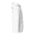 thumbnail image 3 of Face Love Emoji Unisex Hoodie (White, S), 3 of 4