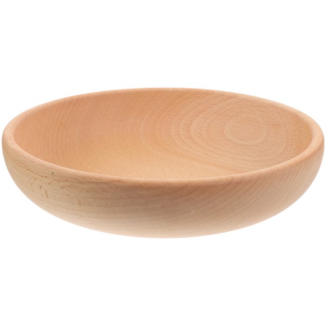 OULII Light Brown Plastic Plates for Eating with Delicate Design and Excellent Workmanship 7.5 inches