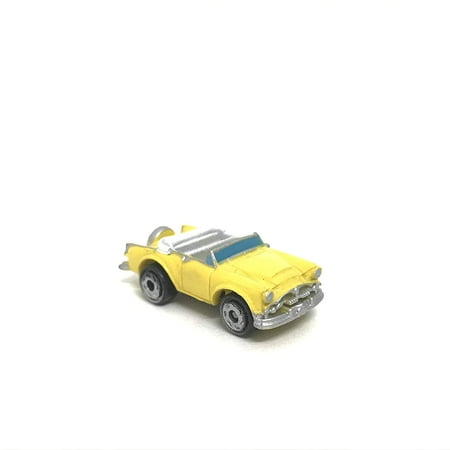 Camaro Convertible Quarter Panel - Micro Machines Miniature Car Yellow 68 Chevrolet Camaro Convertible