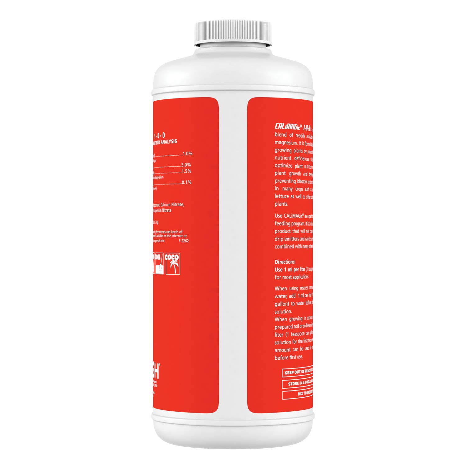 General Hydroponics GLCMBX0009 Calimagic & Flora Gro, Micro & Bloom Combo, 1 Quart Fertilizer