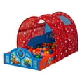 Disney Mickey Mouse Sleep and Play Toddler Bed with Plastic Frame and