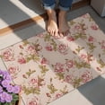 thumbnail image 4 of Pioneer Flower Floral Print Pattern Door Rugs,Washable Non Slip Door Mats Indoor,Decorative Door Mats,Entry Mat Indoor for Entrance,Bedroom,Kitchen,Bathroom,20"x32", 4 of 6
