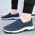 thumbnail image 2 of Mepaouo Men's Slip on Hiking Shoes Outdoor Athletic Walking Sneakers Arch Support Orthopedic Moccasins, 2 of 6