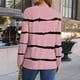 thumbnail image 4 of Ailaofu Women's Fall Winter T-Shirts Casual Long Sleeve Crewneck Tunic Tops Loose Comfy Blouse, 4 of 6