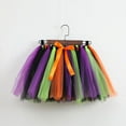thumbnail image 4 of Xihbxyly Skorts Skirts for Girls Toddler Baby Girls Cute Multicolour Net Yarn Princess Skirt Multi-color Bow Skirt, 4 of 4