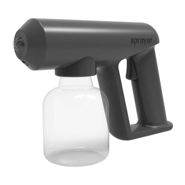 s de pulverización de vapor nanos eléctricas de mano de 250 ml para el salón del dormitorio de la oficina en el hogar Negro Sunnimix Nebulizador desinfectante