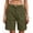 Army Green, variant on Admvng Cargo Shorts for Women Straight Leg Button Zipper Summer Casual Comfortable Hiking Pants