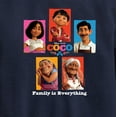 thumbnail image 3 of Coco - Family Is Everything - Toddler And Youth Crewneck Fleece Sweatshirt, 3 of 5