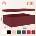 thumbnail image 2 of Caja de regalo YINUOYOUJIA Burgundy, 42 x 33 x 14 cm, set grande, 2 of 5