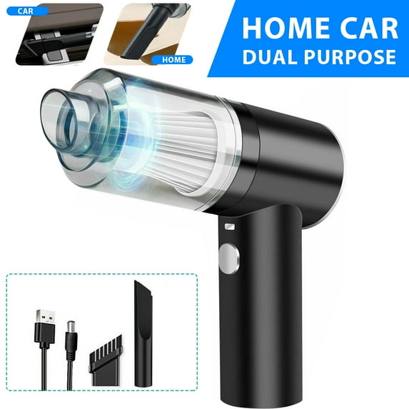 Portable Handheld Vacuum Cordless Cleaner, Mini & Small Hand Held Vac for Home Pet Hair Car Cleaning