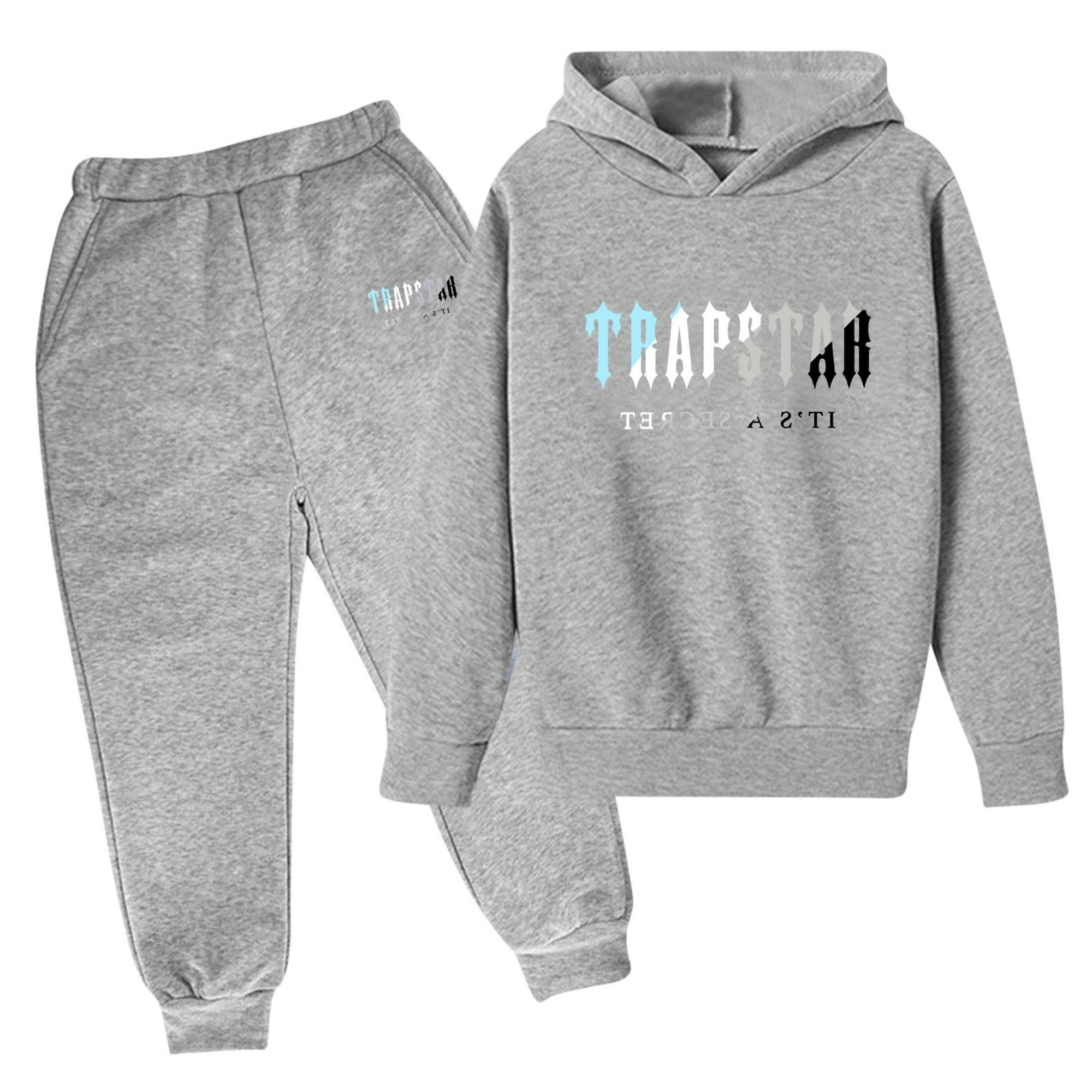 Trapstar Kids Hoodies Sets Long Sleeve Graphic Sweatshirts for
