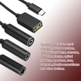 thumbnail image 4 of Uxcell 0.6FT Cable de carga USB C a DC PD 5.5mmx2.1mm 65W/5V/9V/20V Cable DC 3.25A para Enrutador Cámara Caja de TV Negro, 4 of 6